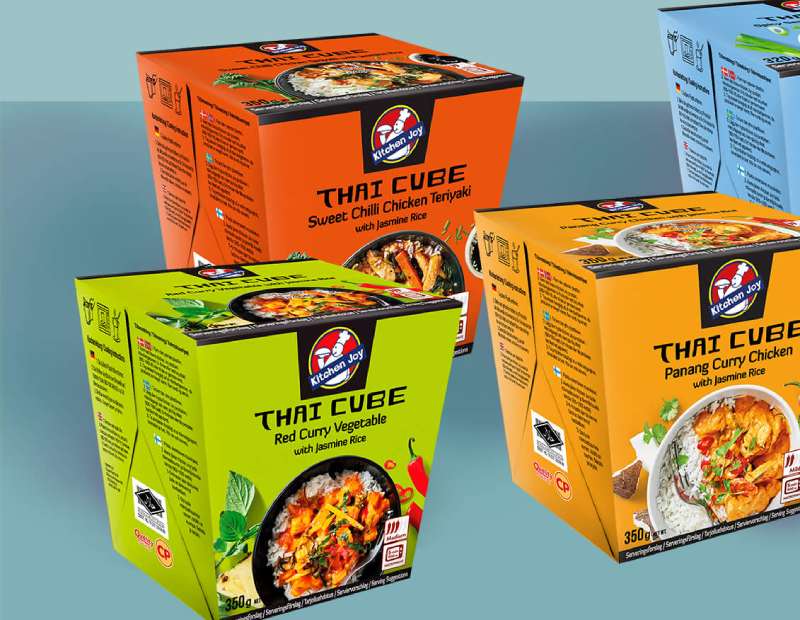 Kitchen Joy Thai Cube Panang Curry Chicken 350g bei REWE online bestellen!